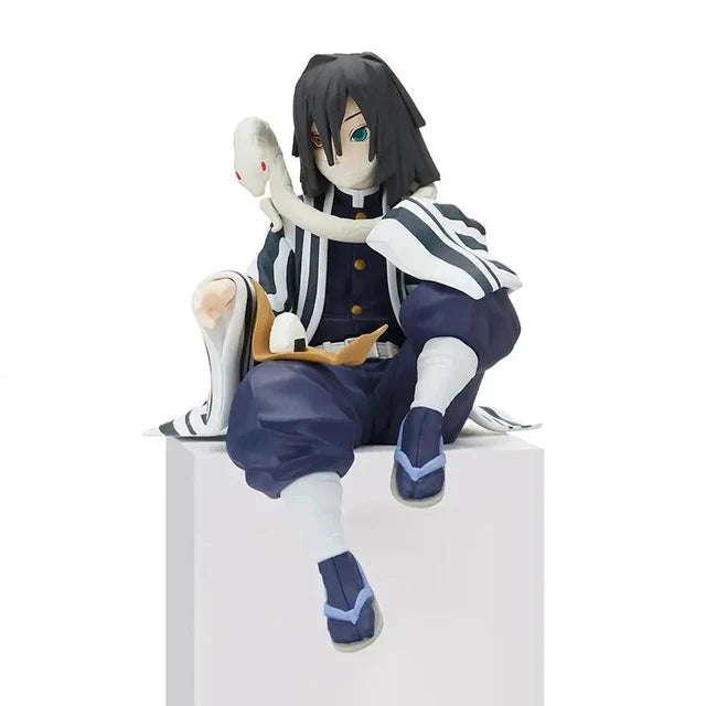 Obanai Iguro Sitting Demon Slayer Figure 13CM