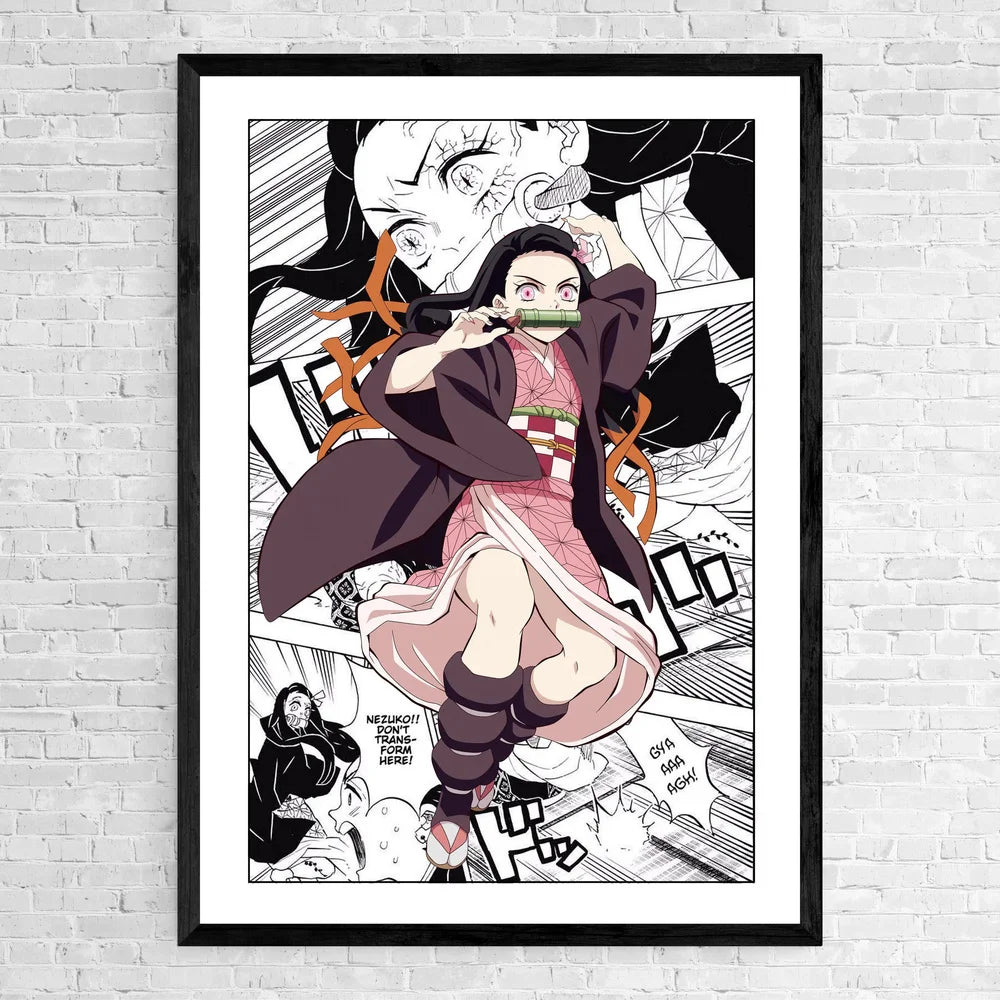 Demon Slayer Canvas Painting Print Picture