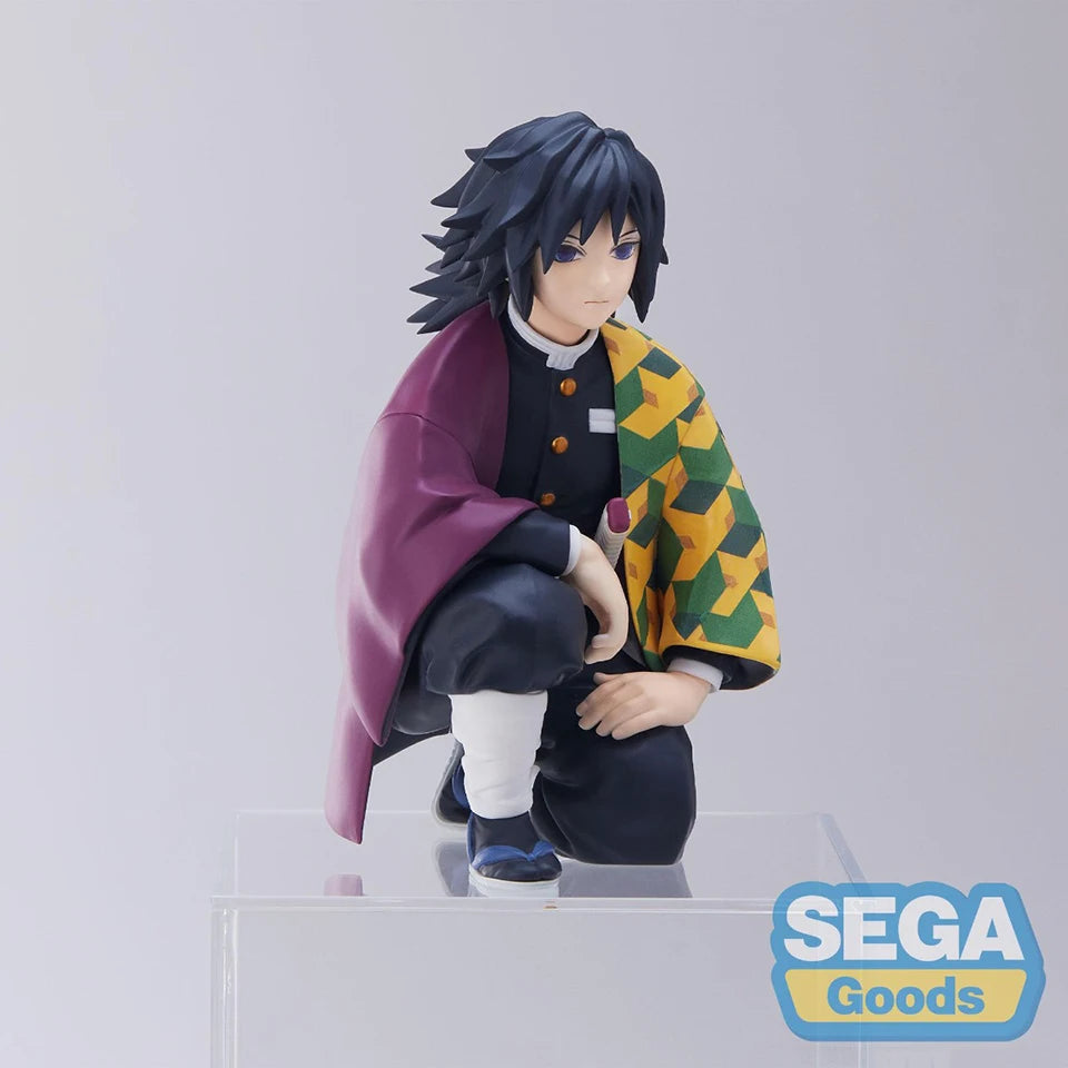 Tomioka Giyu Demon Slayer Kneeling Figure Model 12CM SEGA