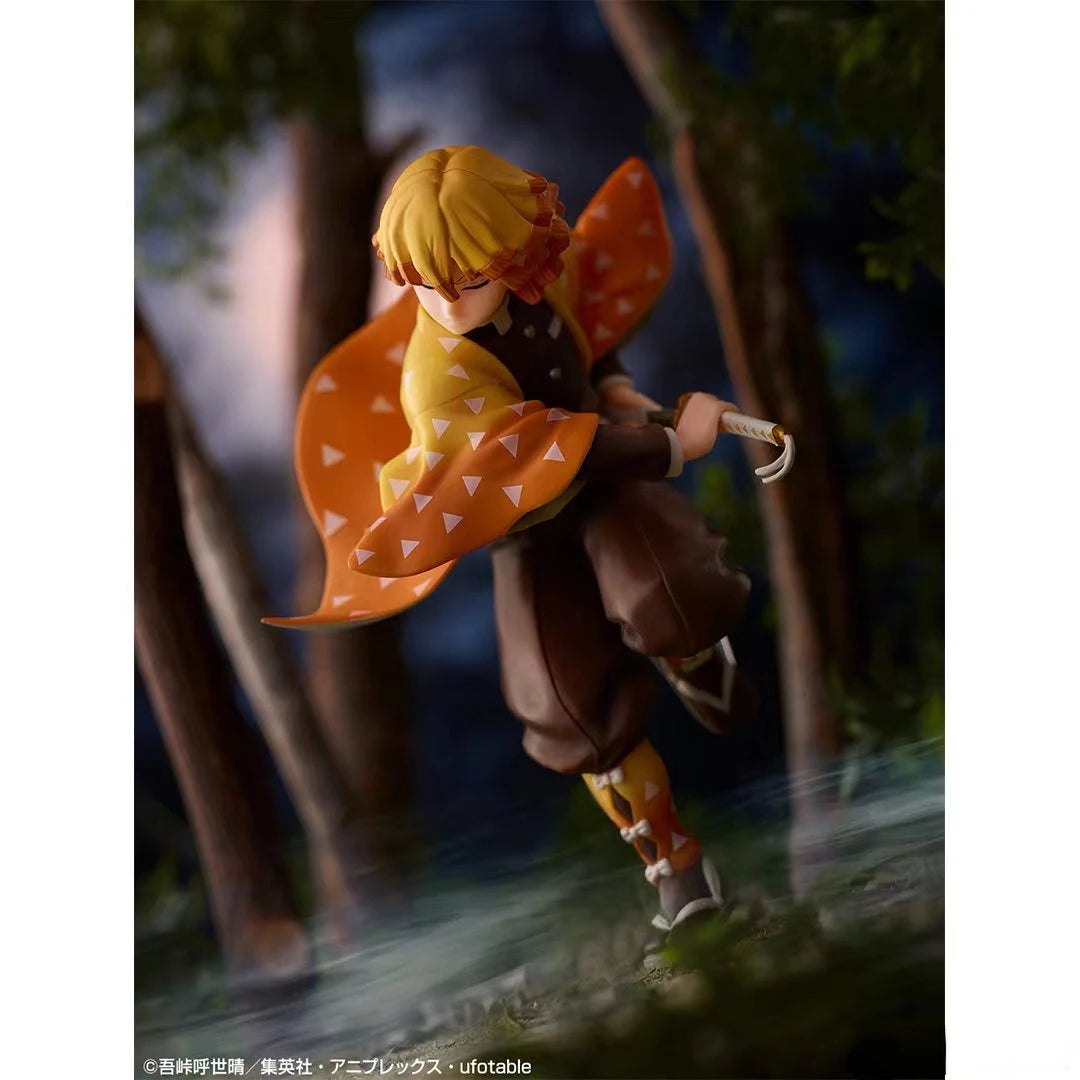 Demon Slayer Agatsuma Zenitsu Figure Anime Model BANDAI