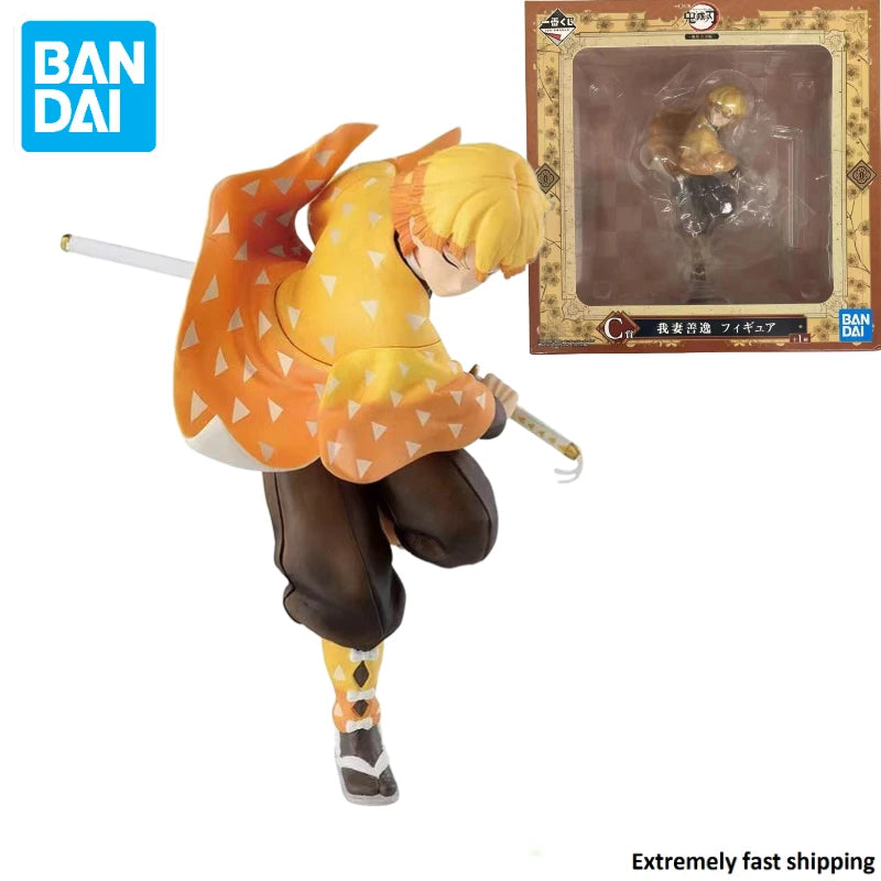 Demon Slayer Agatsuma Zenitsu Figure Anime Model BANDAI