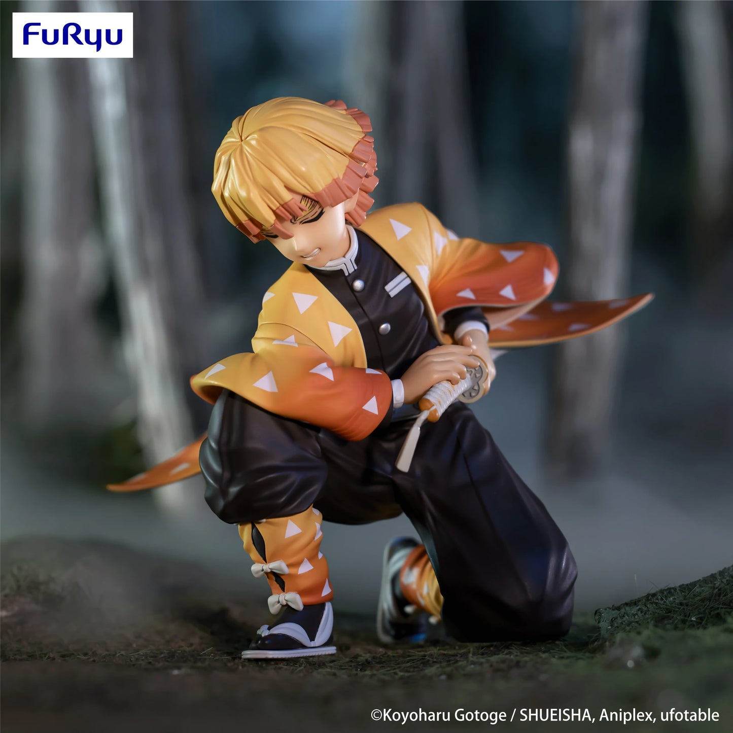 Demon Slayer Agatsuma Zenitsu Anime Figure FURYU