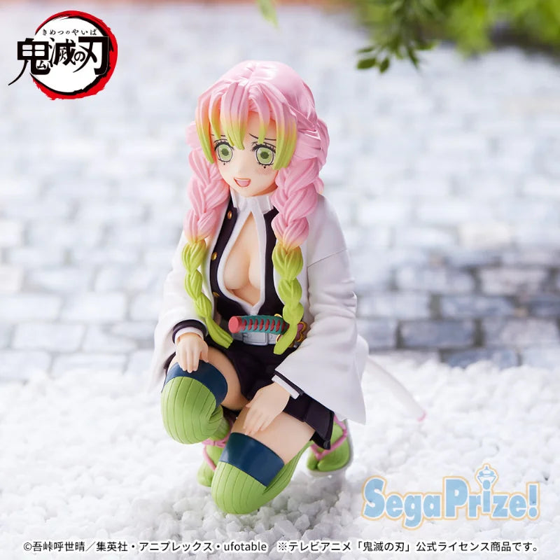 Demon Slayer Kanroji Mitsuri Squatting Anime Figure SEGA