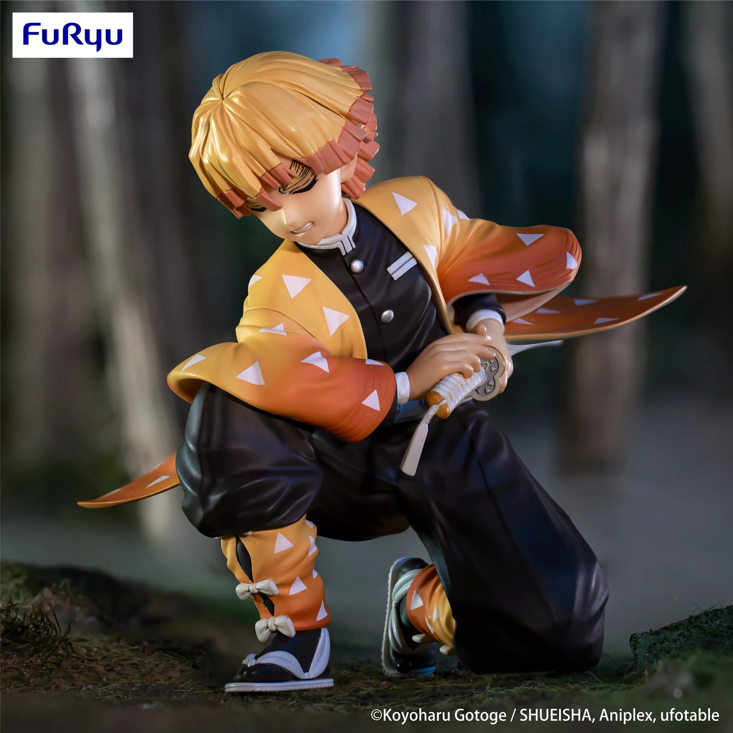 Demon Slayer Agatsuma Zenitsu Anime Figure FURYU