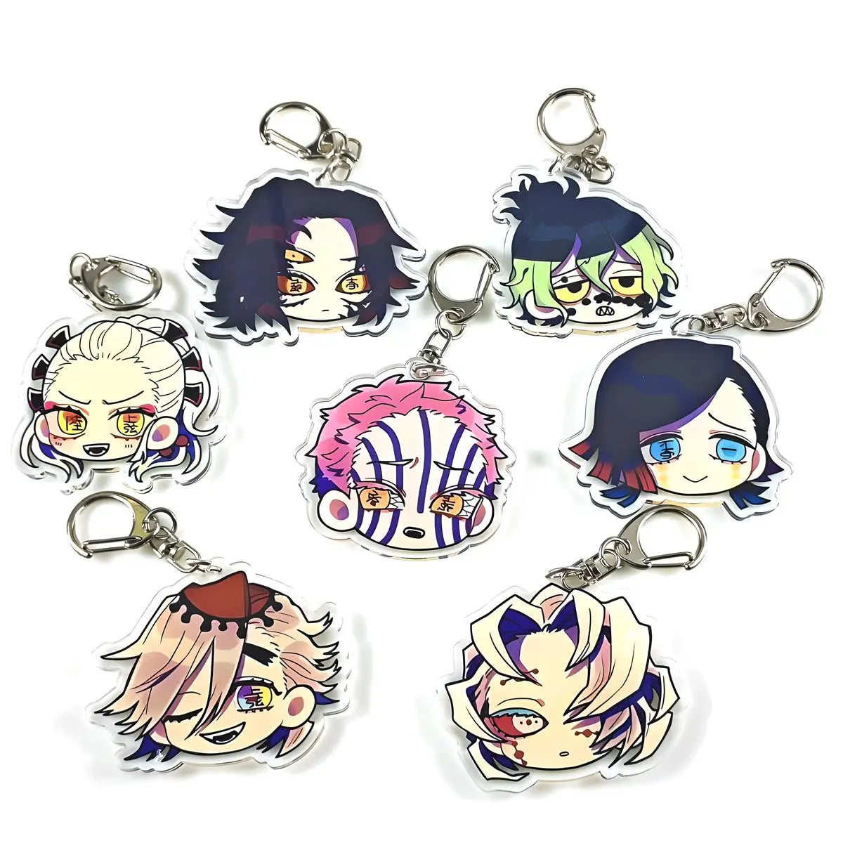 Gyutaro Demon Slayer Acrylic Pendant Keychains