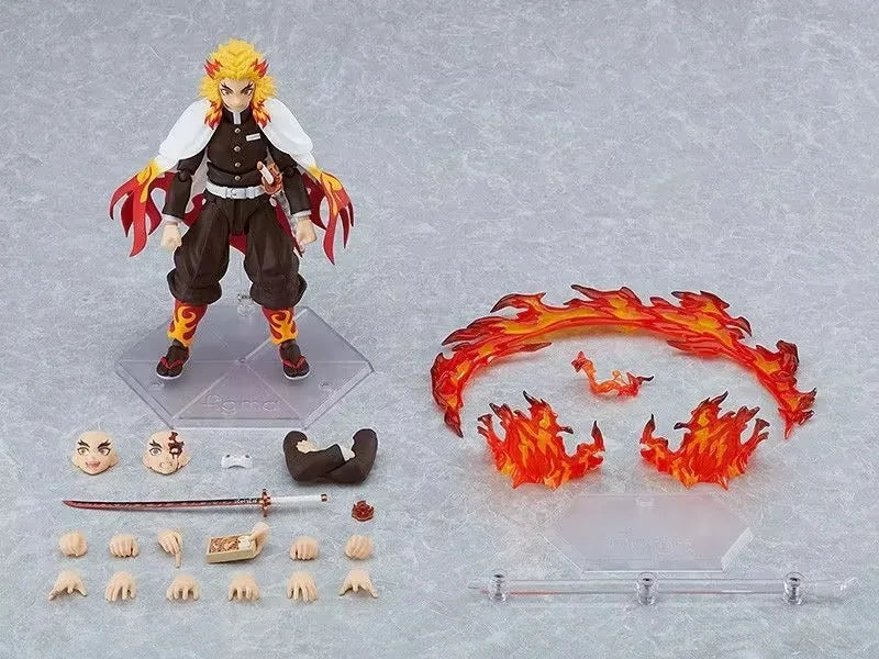 14CM Rengoku Kyoujurou Demon Slayer Anime Action Figure