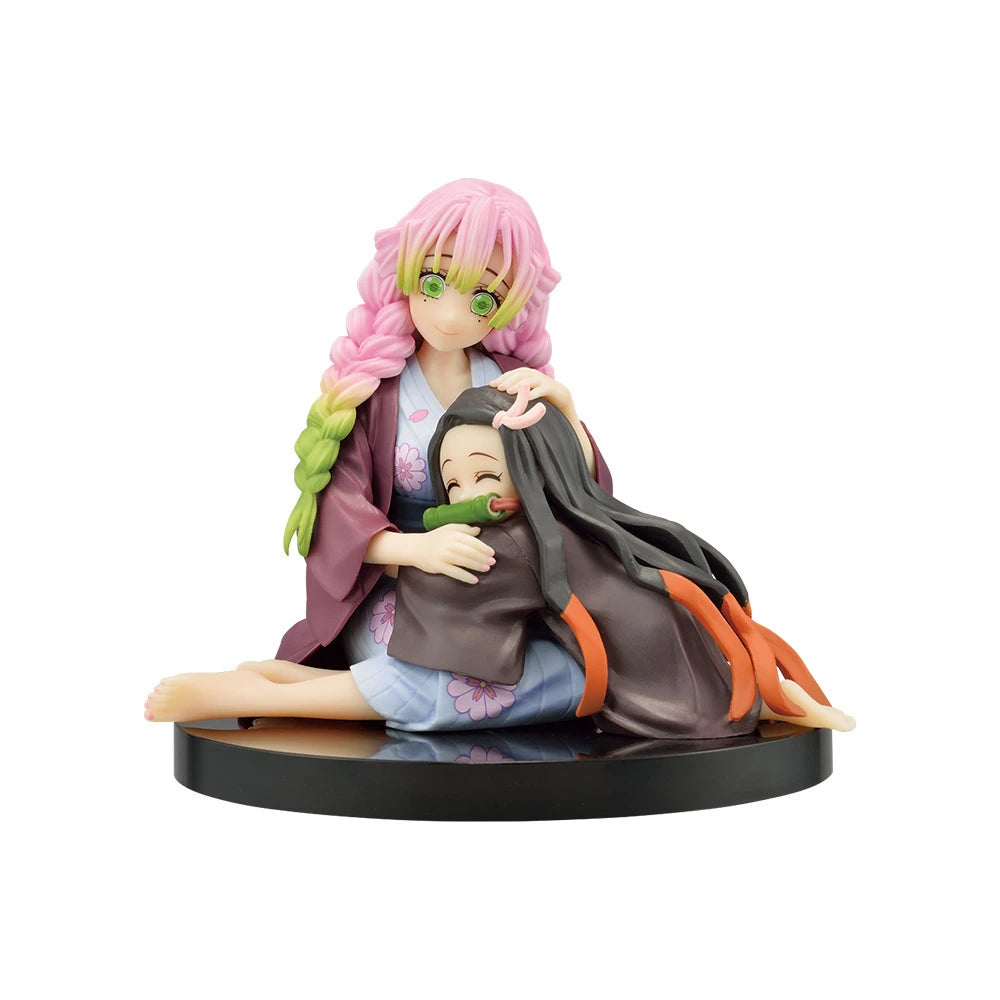 Kanroji Mitsuri ＆ Kamado Nezuko NEW Demon Slayer Anime Figure BANDAI