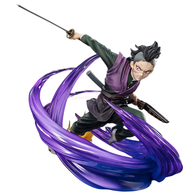 Genya Anime Figure Demon Slayer Replace Head Model 17.5 CM BANDAI