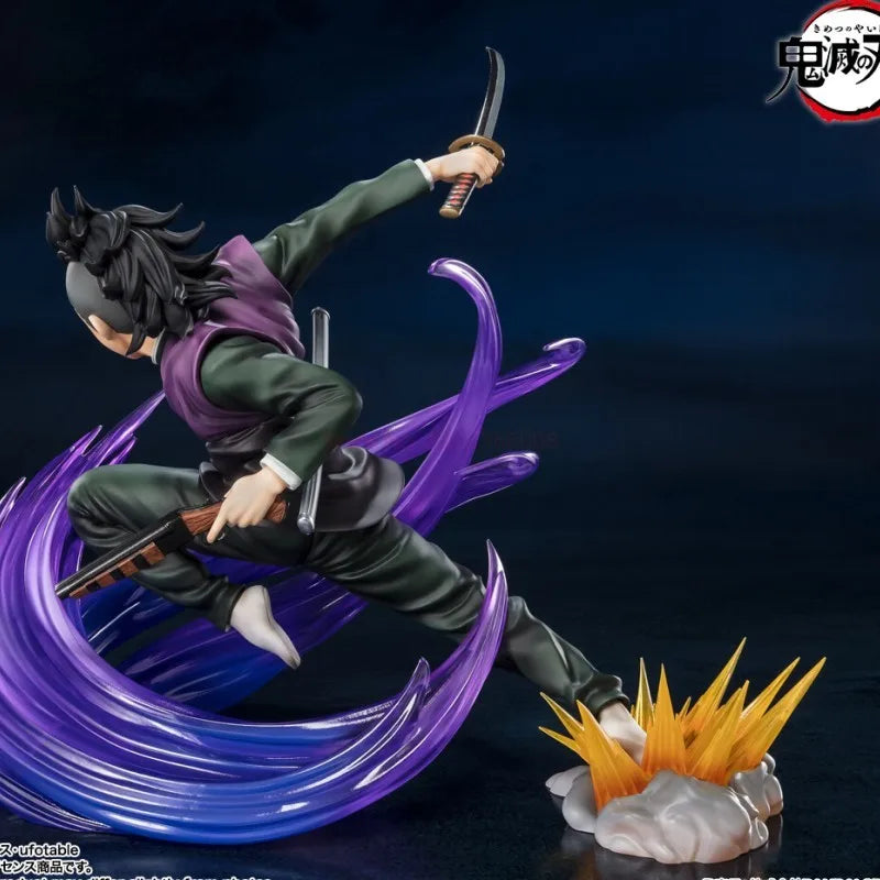 Genya Anime Figure Demon Slayer Replace Head Model 17.5 CM BANDAI