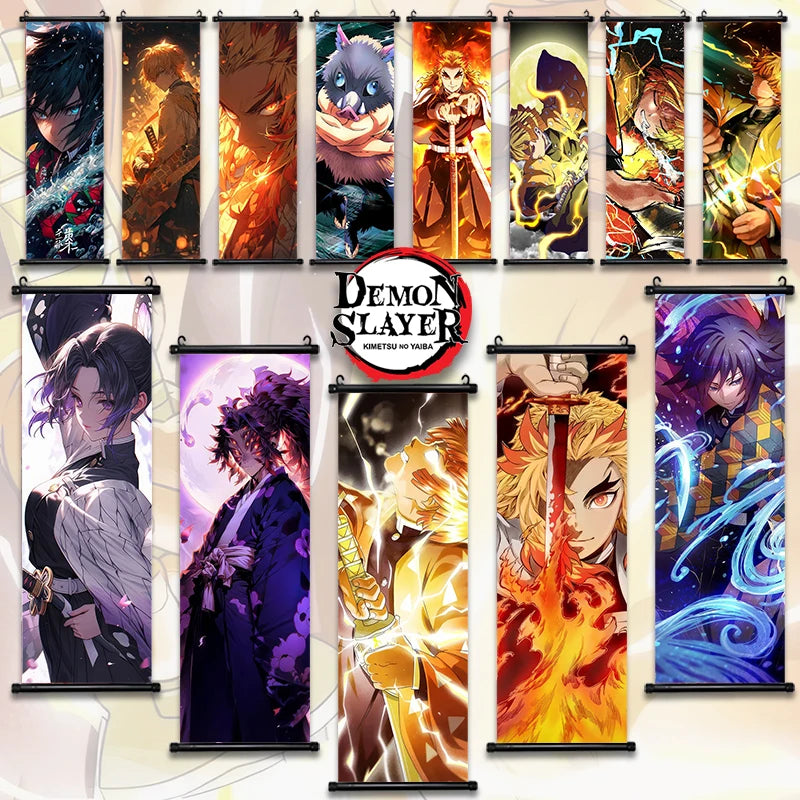 Giyu Demon Slayers Wall Hanging Poster