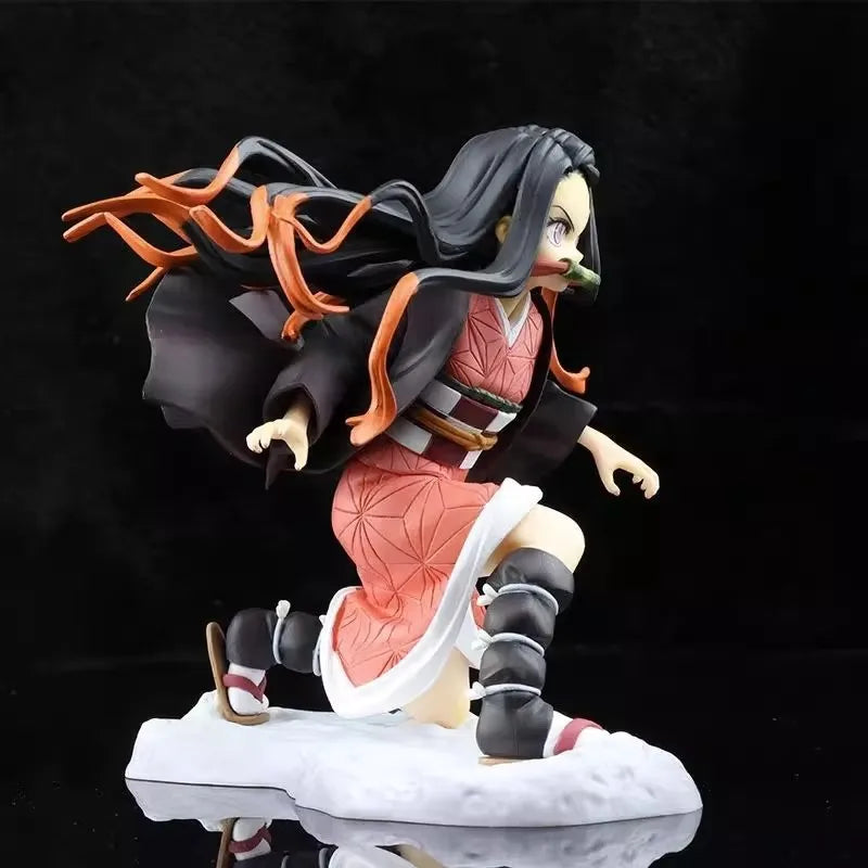 Demon Slayer Anime Figure Kamado Nezuko Figurine 14CM