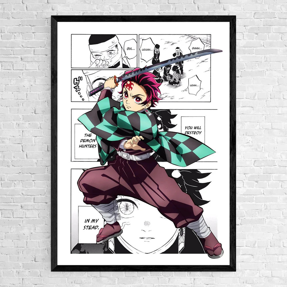 Tanjiro  Canvas Painting Print Picture